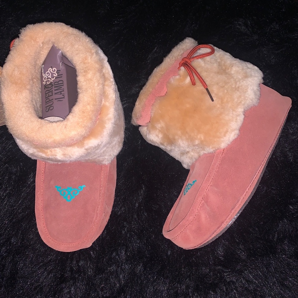 MOCCASIN BOOTIE - FADED RED